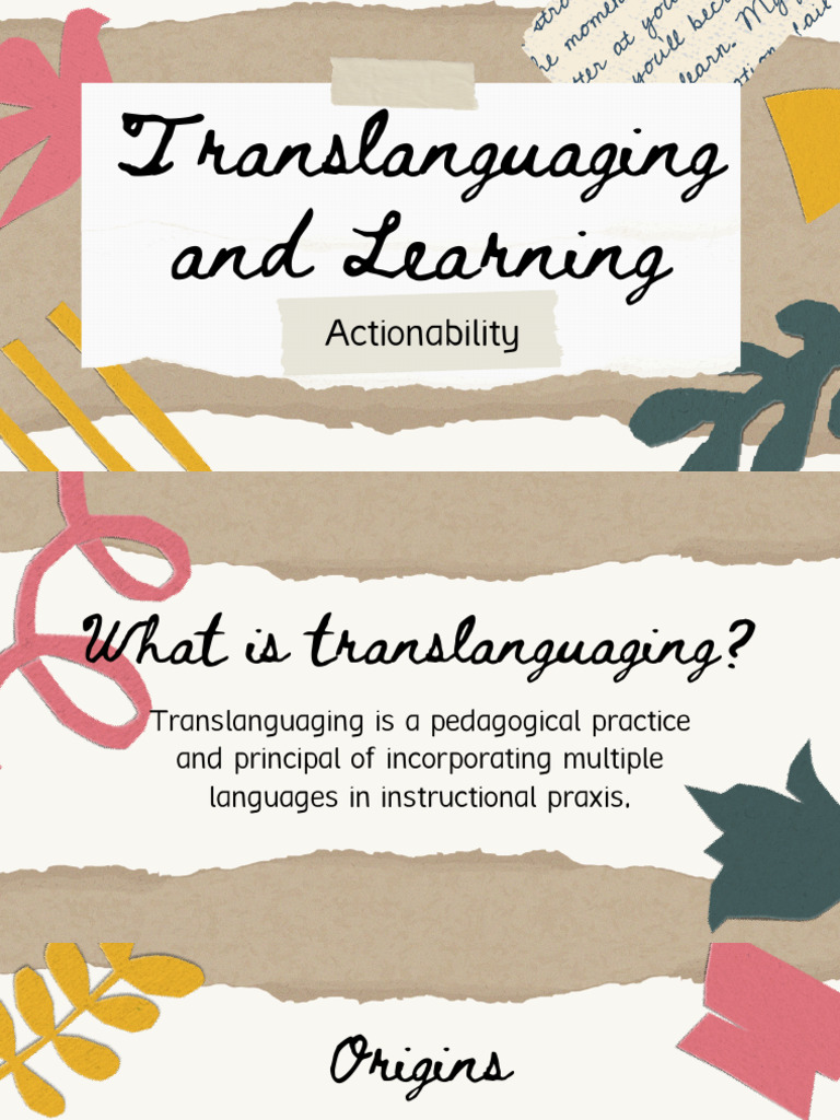 Translanguaging Annotivity | PDF