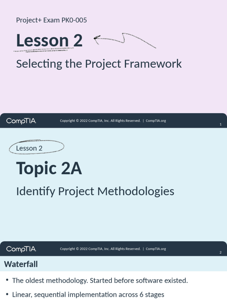 pk0-005 Lesson 02 | PDF | Software Development Process | Scrum ...