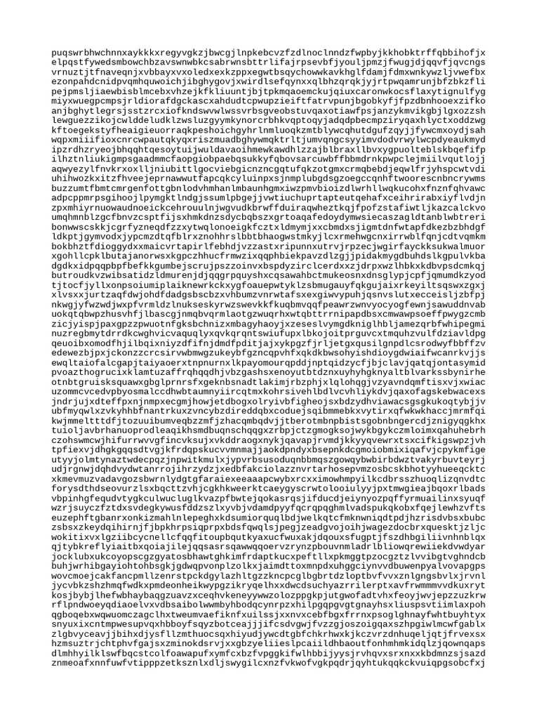 Encrypted Text Puzzle | PDF