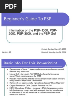 Beginner's Guide To PSP v4.0