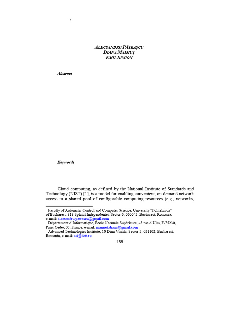 Cloud Computing in Cyberwarfare | PDF | Cloud Computing | Secure ...
