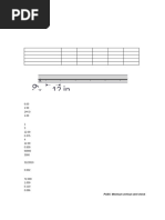 RC Wall Design per ACI 318-05 | PDF | Strength Of Materials | Bending