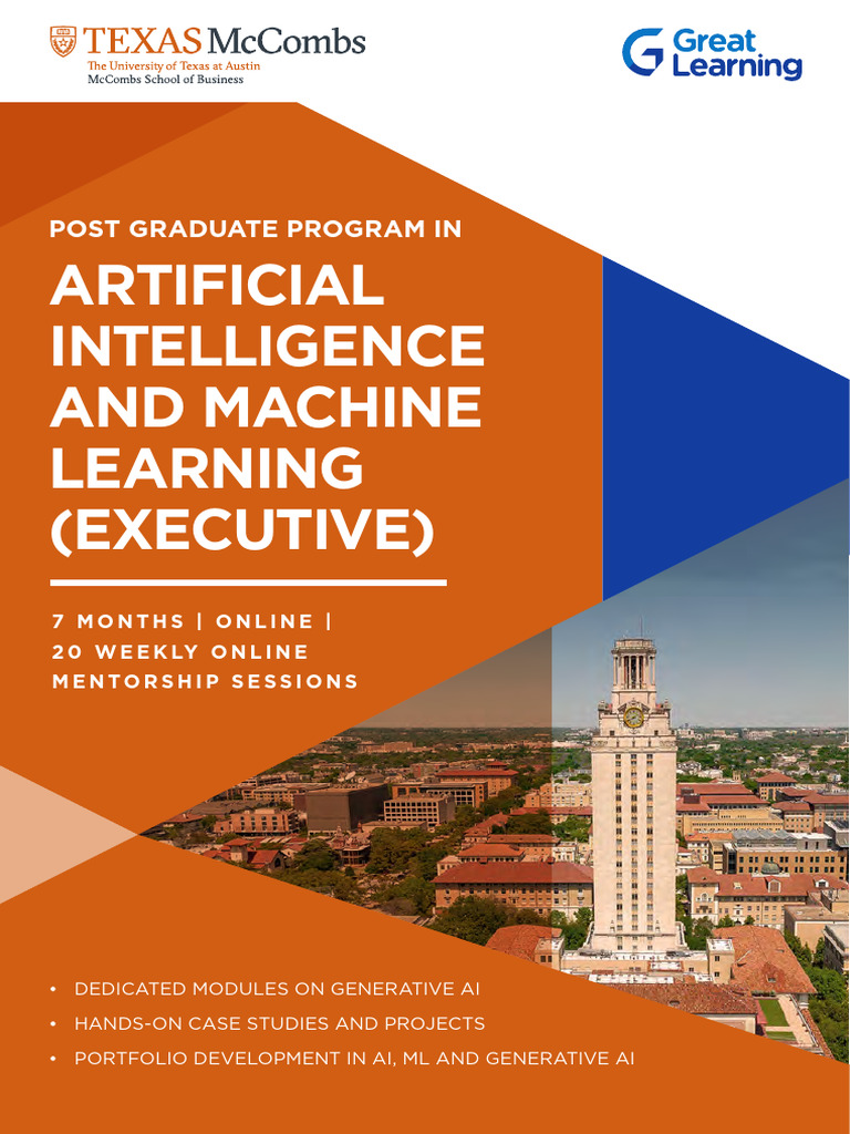 AI & ML Executive Program Overview | PDF | Artificial Intelligence ...