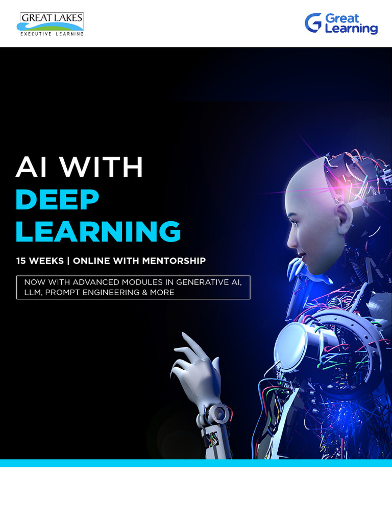 Deep Learning Program with Mentorship | PDF | Artificial Neural Network ...
