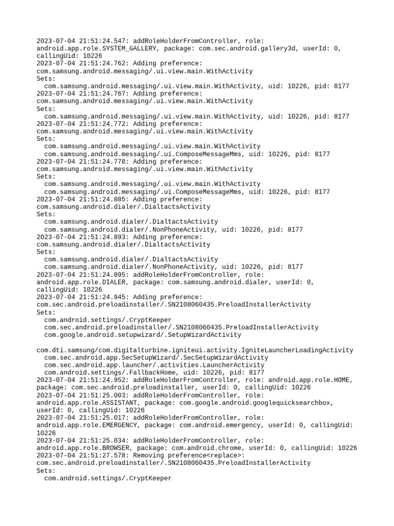 PM Debug Info | PDF | Software | System Software