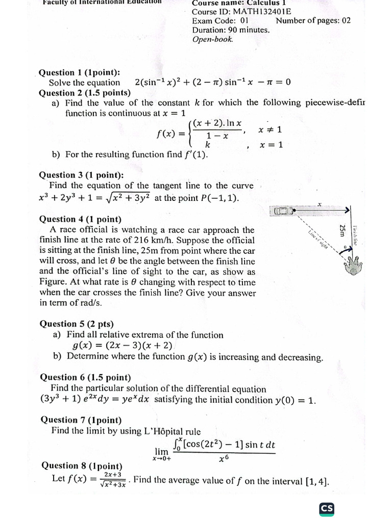 CamScanner Math Solutions and Answers | PDF