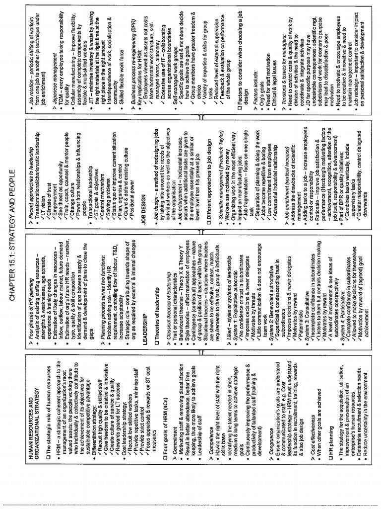 P3 Notes Organisational Learning | PDF