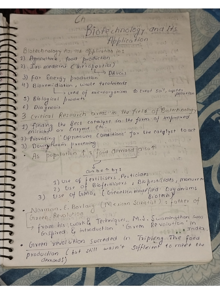 Biotechnology Application | PDF