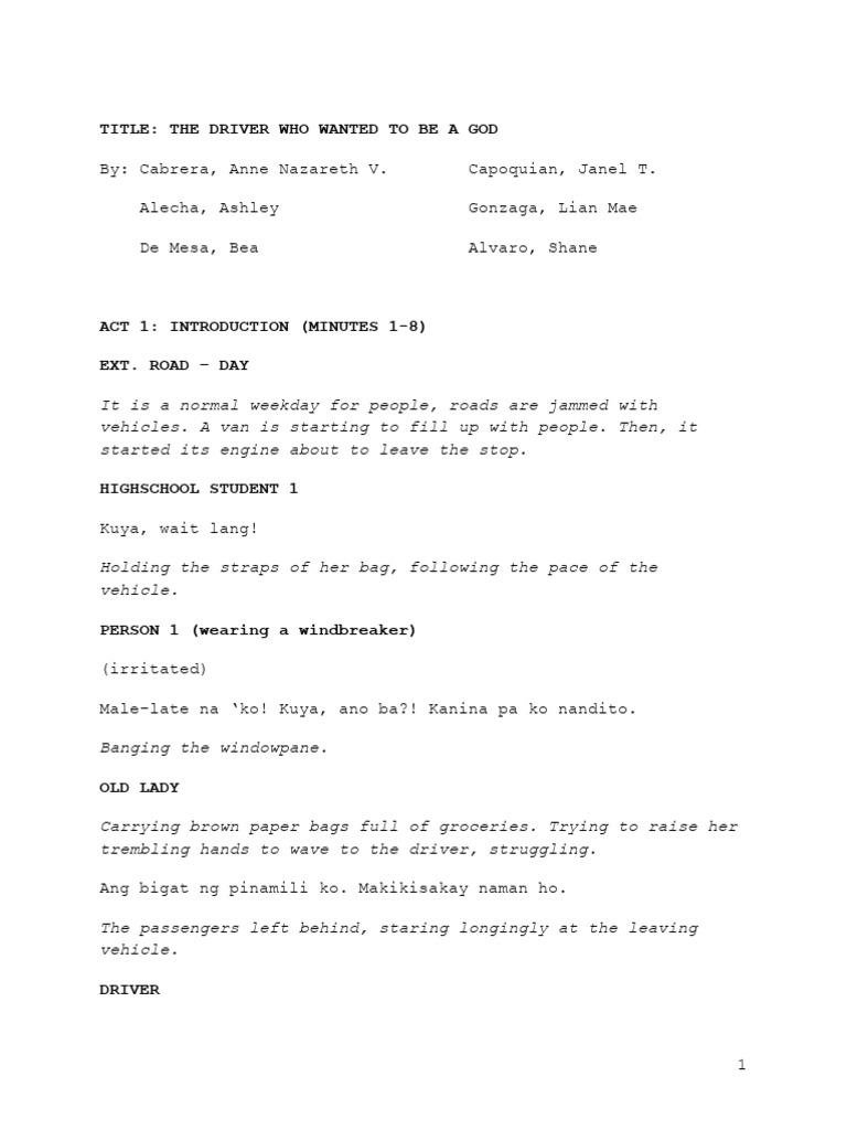 The Bus Driver Who Wanted To Be A God.exe PDF