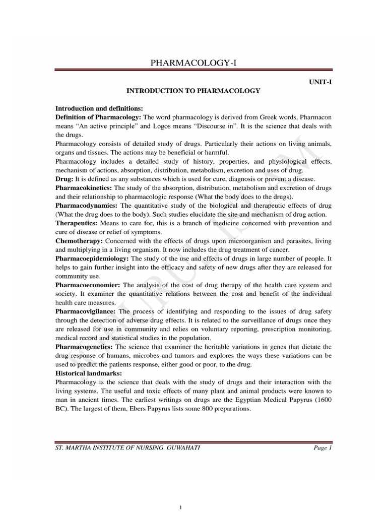 Pharmacokinetics | PDF