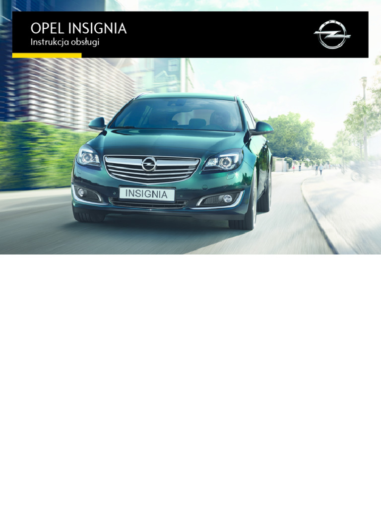 Opel Insignia B Bedienungsanleitung Pdf