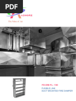 BSB FD-C Fire Damper Overview | PDF | Duct (Flow)