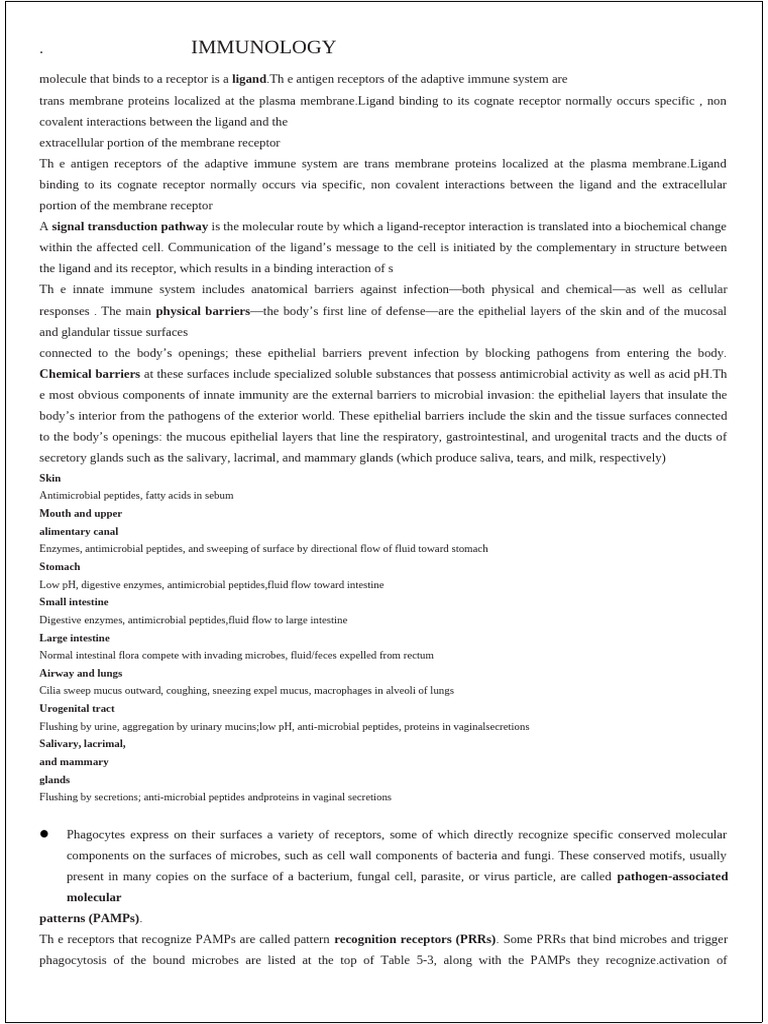 Immunology Pdf Innate Immune System Natural Killer Cell