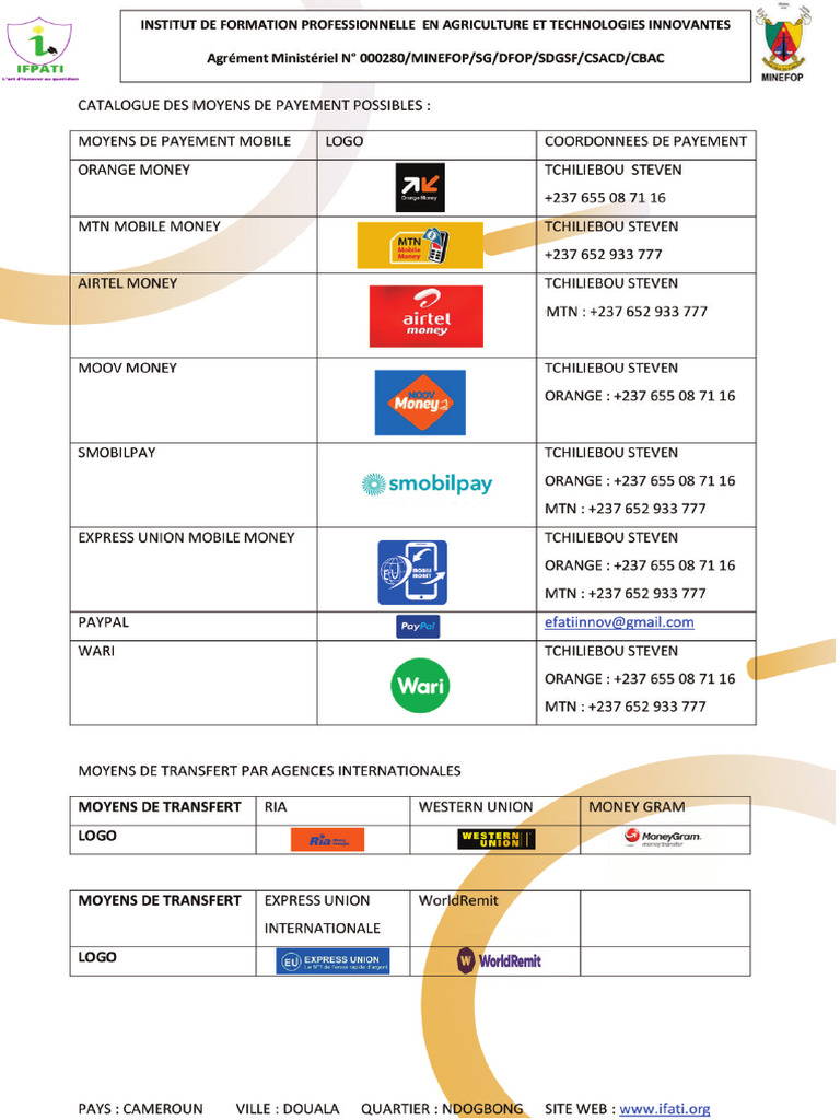 Catalogue Des Moyens de Payement Corrige | PDF