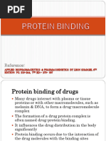 List of Highly Protein Bound Drugs | PDF