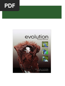 Evolution, 4th Edition by Futuyma, Douglas 2024 Scribd Download