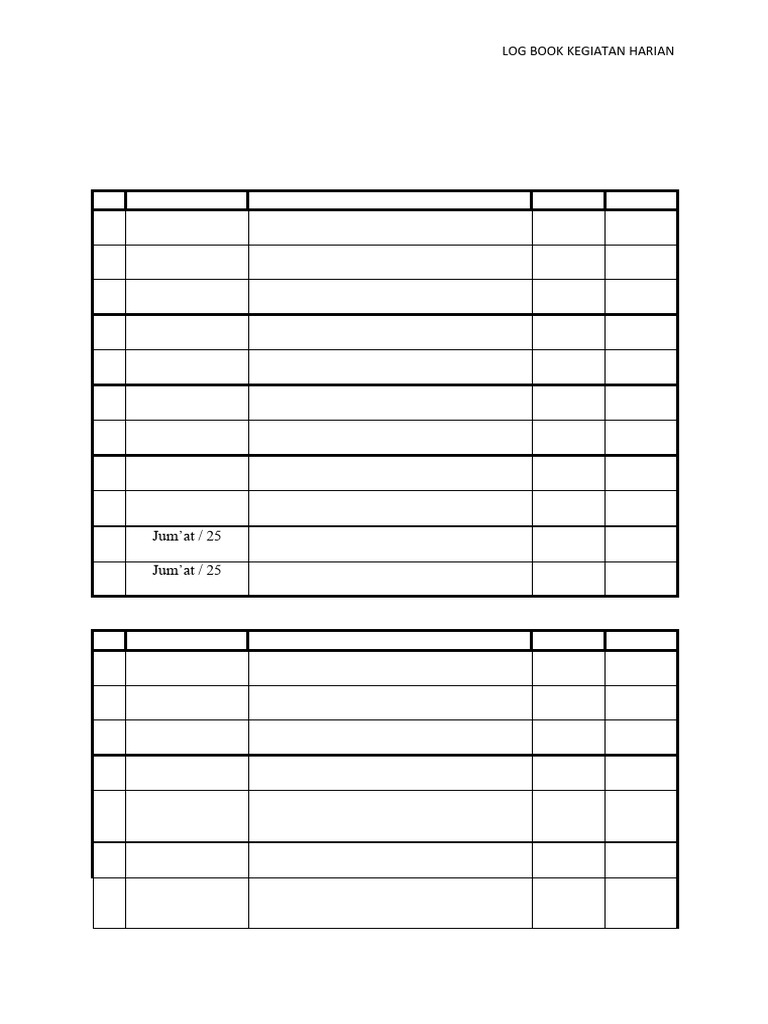 Log Book Kegiatan Magang BSI | PDF