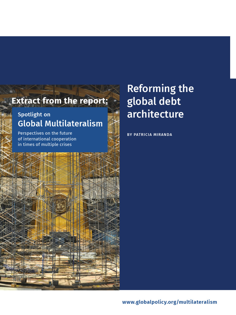 Global Debt Architecture Final Pdf Debt International Monetary Fund