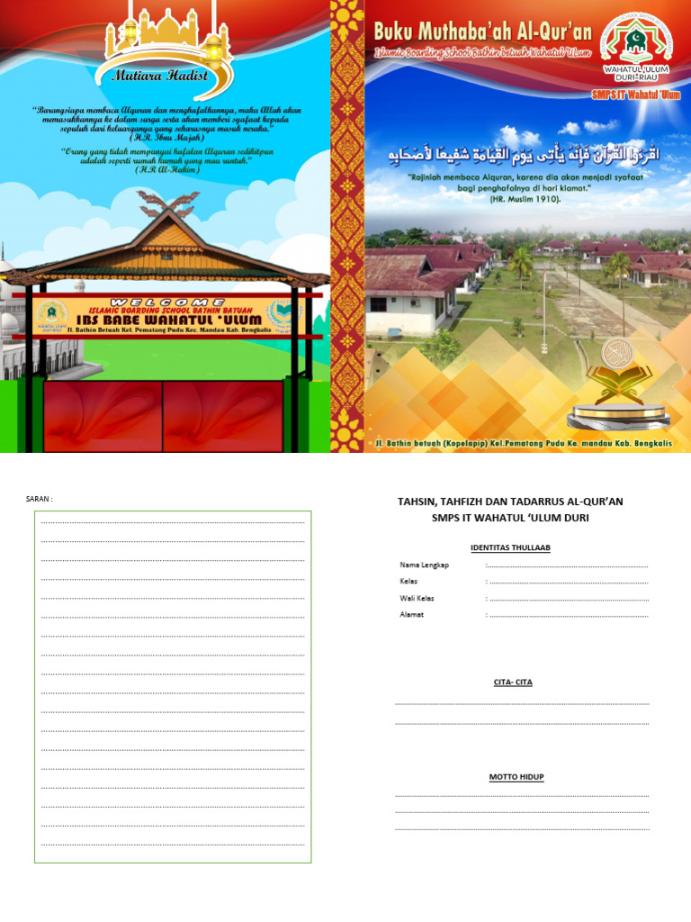Buku Muthaba'ah Al-Qur'an Siswa | PDF