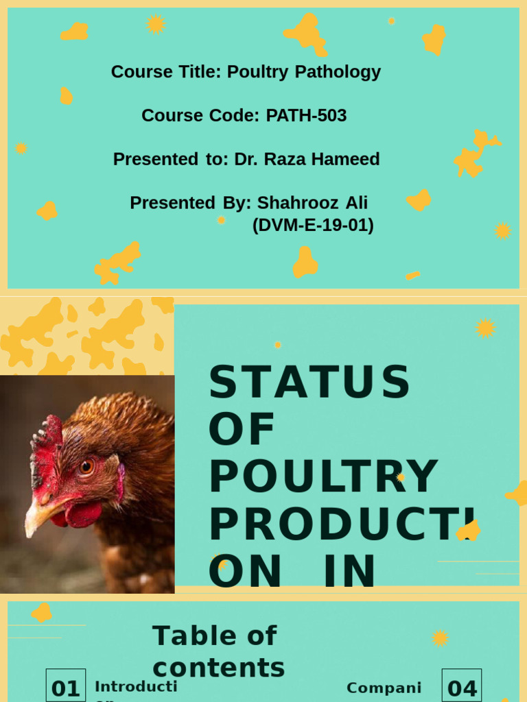 poultry pathology | PDF | Poultry | Meat
