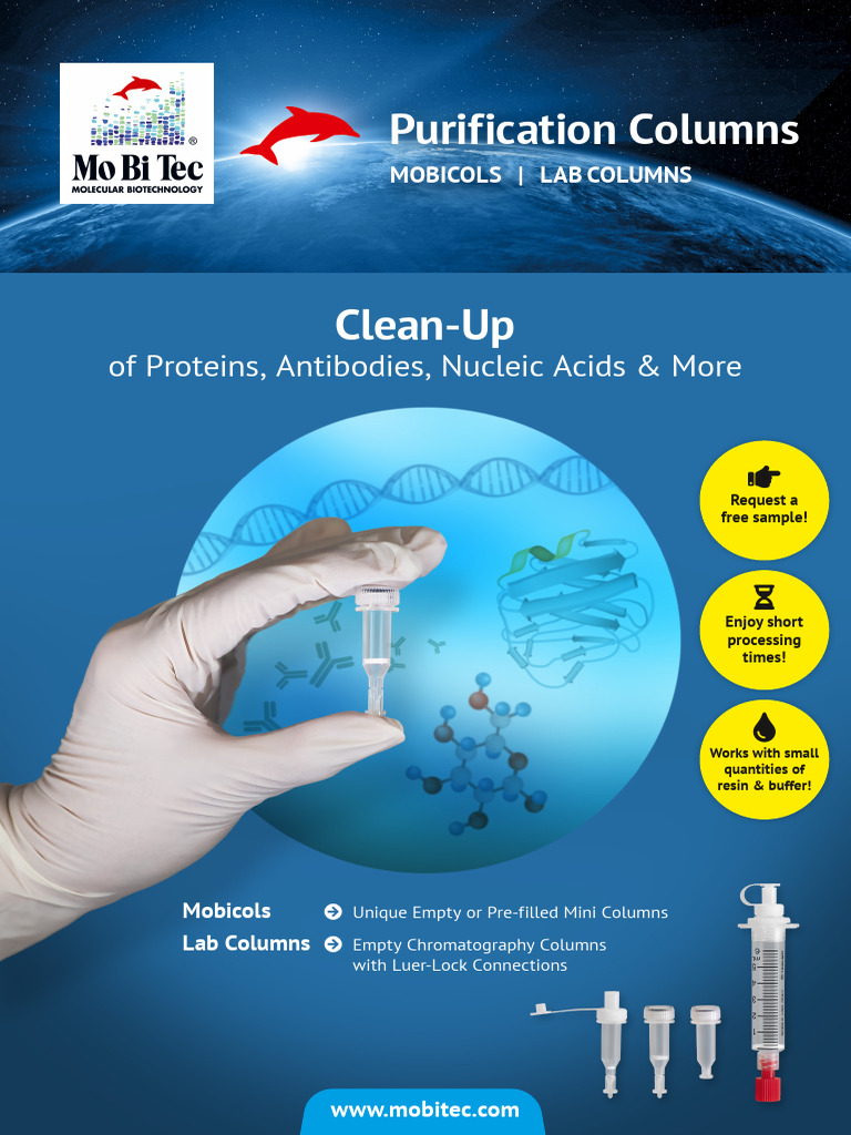 MoBiTec Purification Columns | PDF | Protein Purification | Chromatography