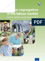 Gender segregation in the labour market