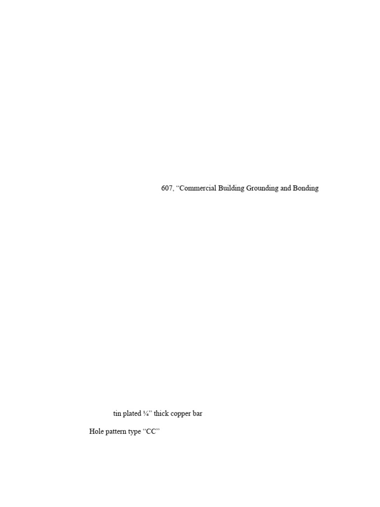 Grounding and Bonding Guidelines | PDF | Electrical Connector ...