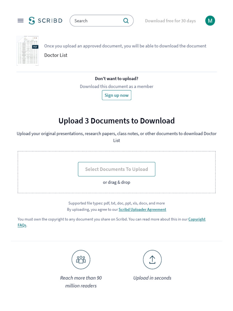 Upload A Document - Scribd | PDF | Scribd | Web 2.0