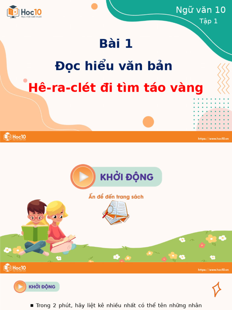 1712651299 Bai 1 - Doc Hieu Van Ban- He-ra-clet Di Tim Tao Vang Final | PDF