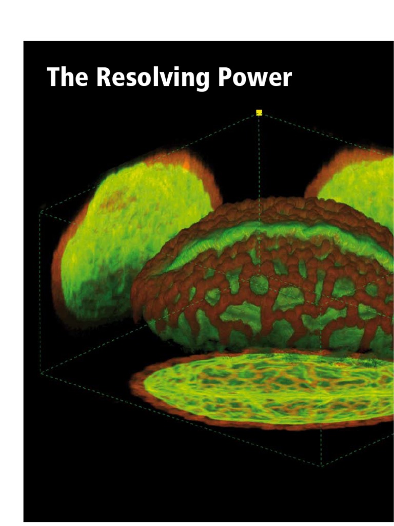 The Resolving Power: M & I T R P | PDF | Angular Resolution | Microscopy