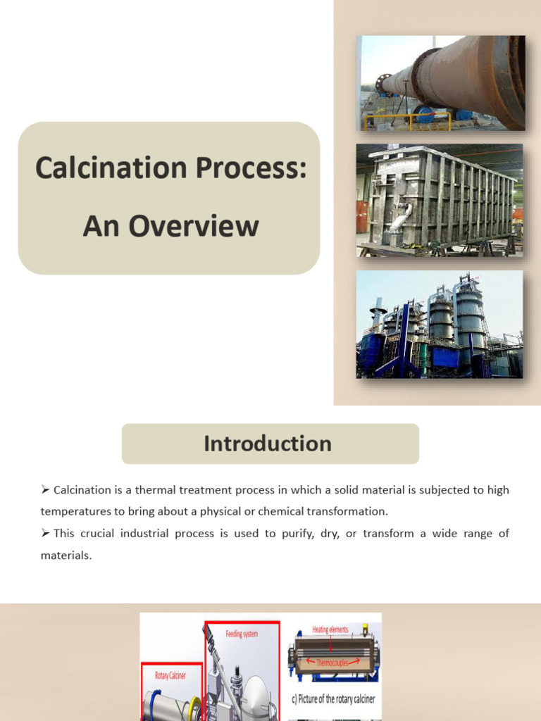 calcination__1732738117 | PDF | Fluidization | Temperature