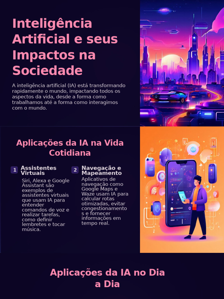 Impactos da Inteligência Artificial na Sociedade | PDF | Inteligência ...