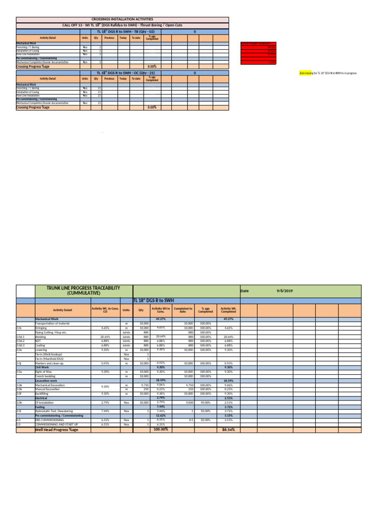 CO-13 - TL DGS R To SWH Traceability | PDF | Mechanical Engineering ...