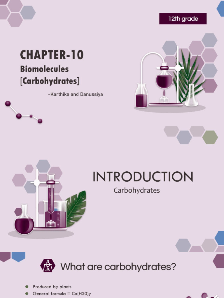 Carbohydrates Pdf