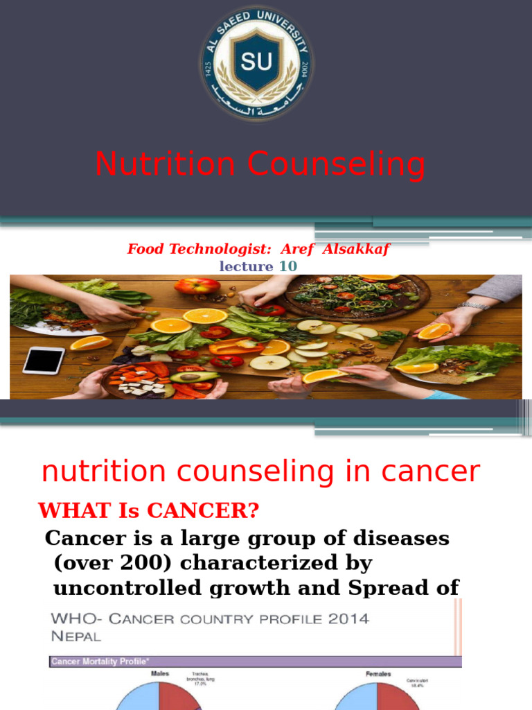 NUTRITION COUNSELING TECHNIQUES PDF visual data 7