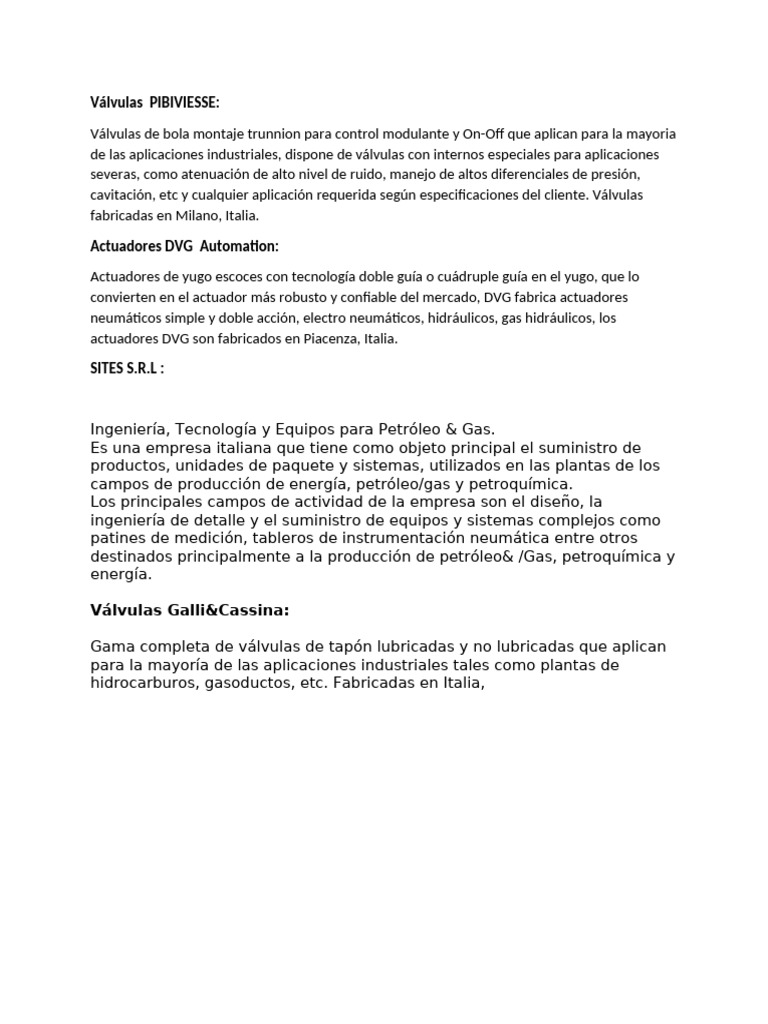 VALVULAS paraWEB | PDF