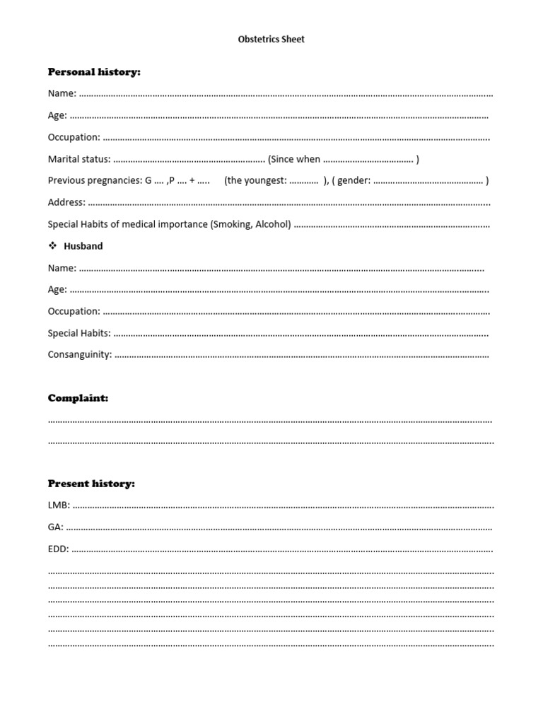Comprehensive Obstetrics Sheet | PDF | Menstruation | Motherhood