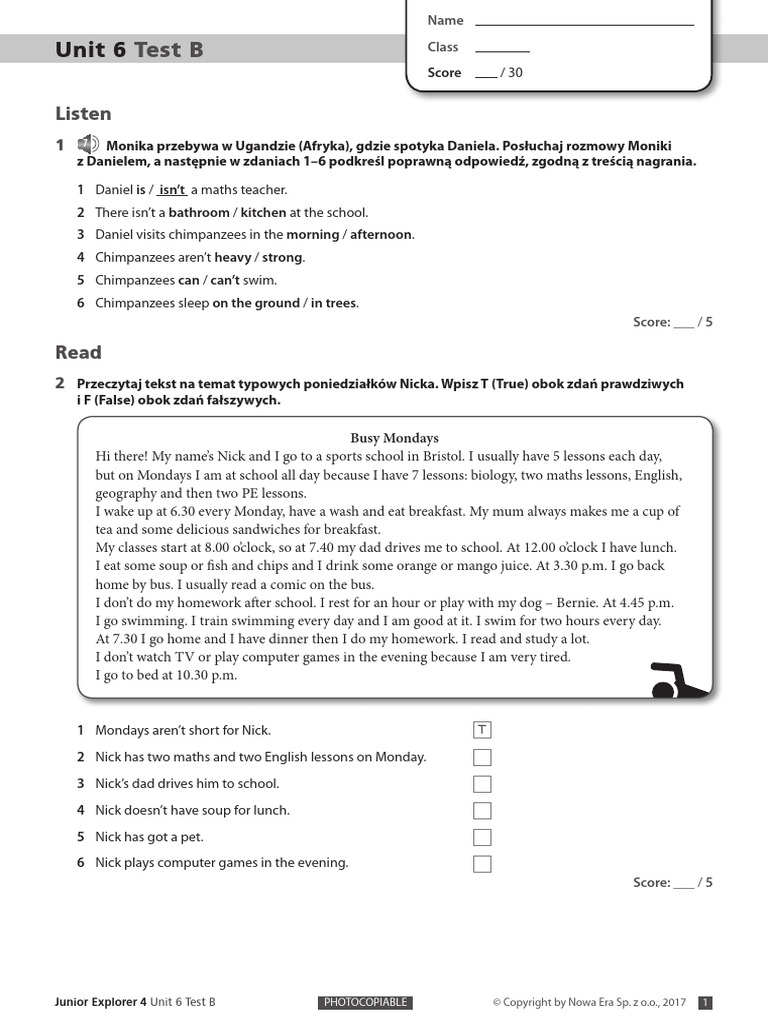 Unit6testb-1587381959 3 | PDF