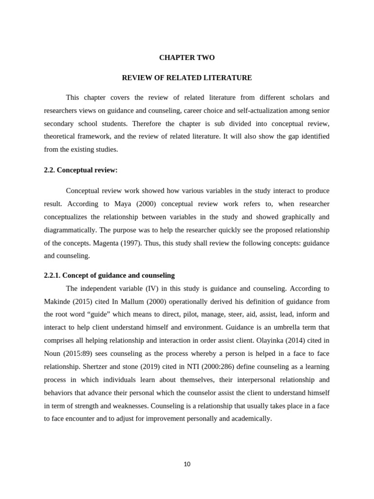 Guidance and Counseling in Career Choice | PDF | Theory | Labour Economics