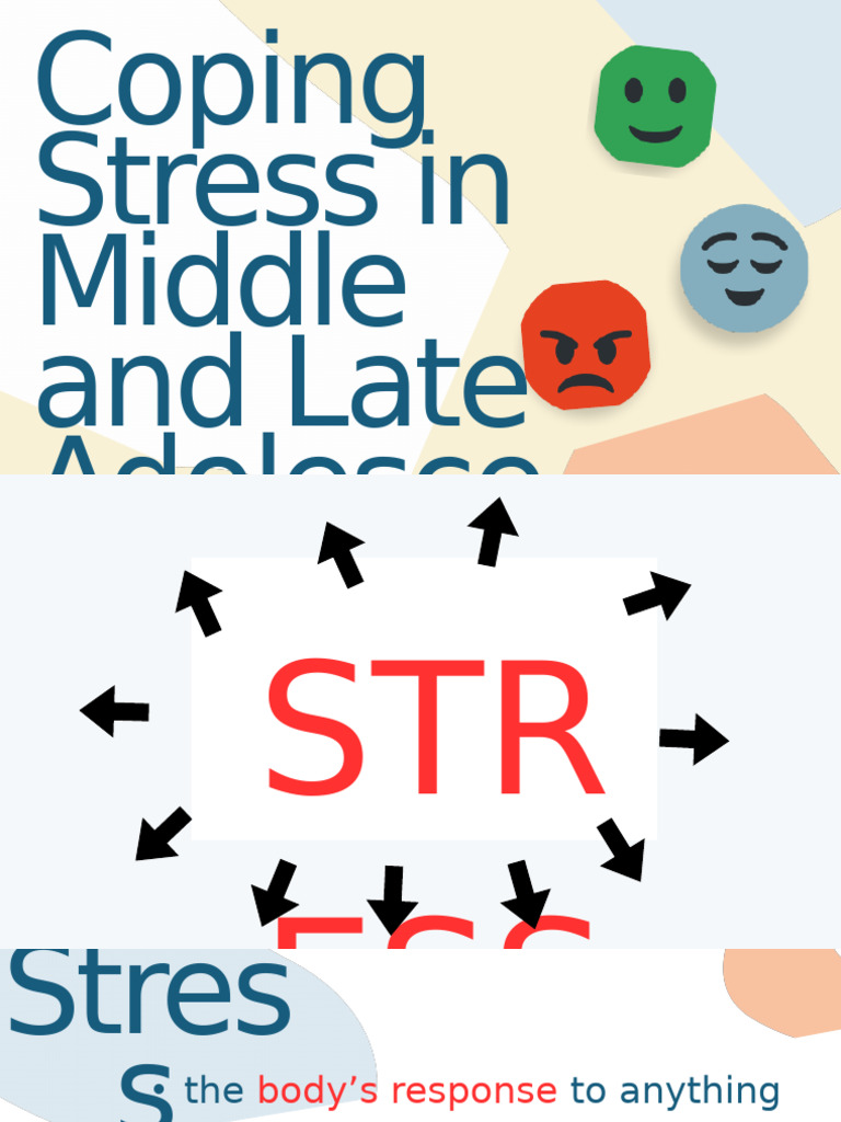 Lesson 5 Coping Stress in Middle and Late Adolescence | PDF