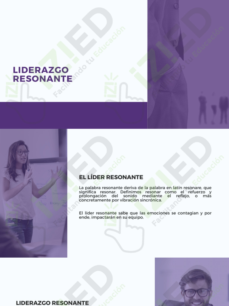 Características del Liderazgo Resonante | PDF | Liderazgo | Las emociones