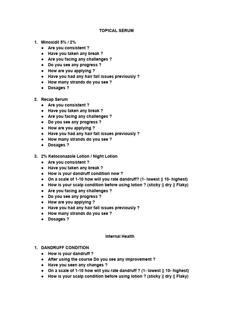 Picture of TOPICAL SERUM | PDF | Clinical Medicine