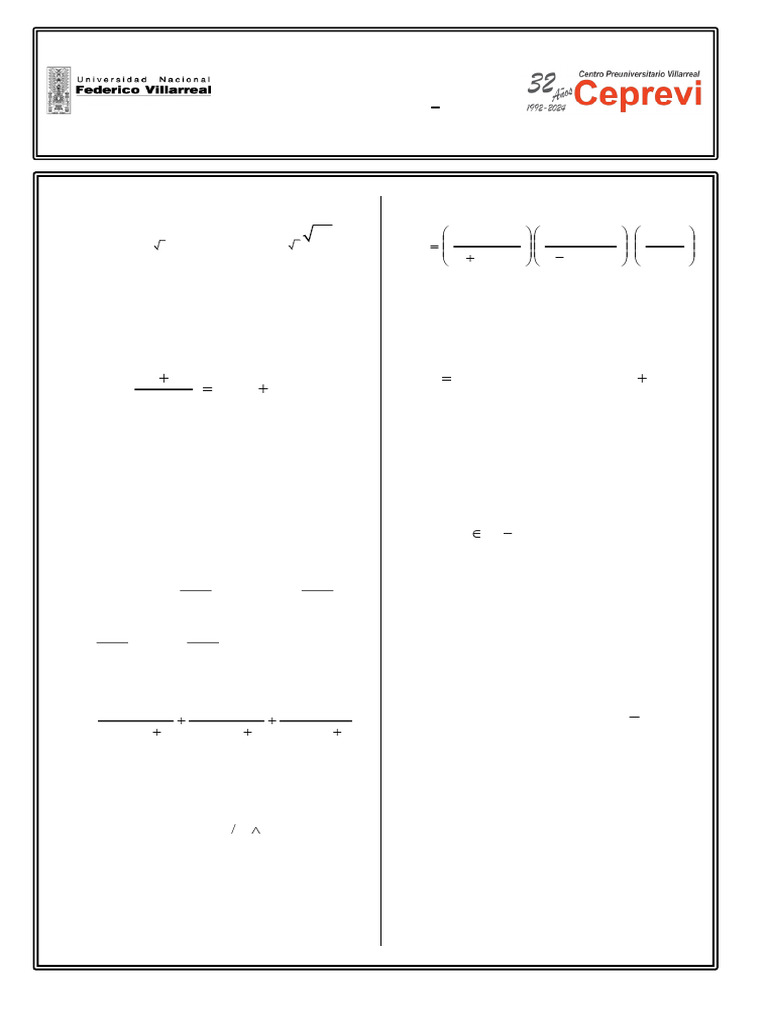 Álgebra 15 | PDF | Logaritmo | Álgebra abstracta