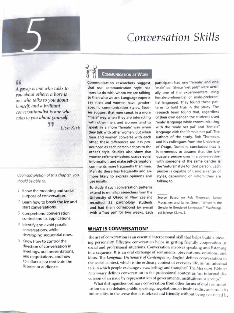 Gender Communication Styles at Work | PDF | Conversation | Nonverbal ...