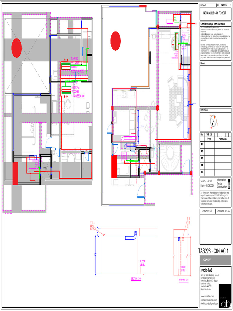 IndiaBulls Sky Forest AC Layout | PDF