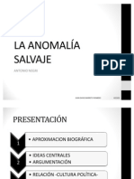 LA ANOLAMÍA SALVAJE