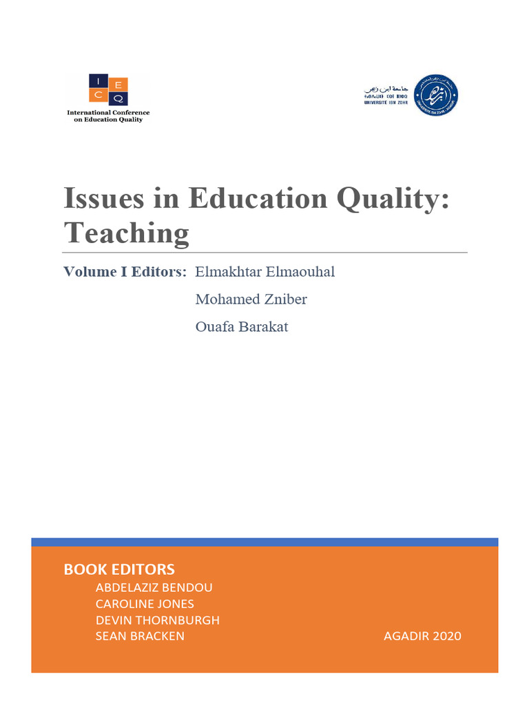 Issues In Educatio Quality Teaching Pdf Leadership Education Reform