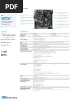 Via+VB7001 Datasheet v100301