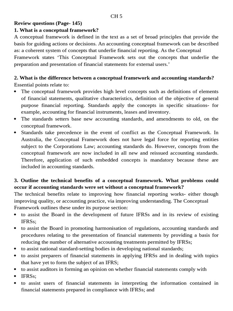 511 CH 5 by Chat GPT | PDF | Financial Statement | Reality