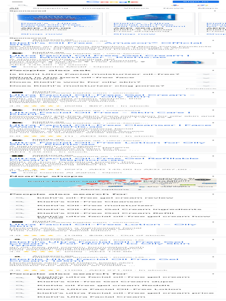 Kiehls oil free google search pdf topical medication cosmetics